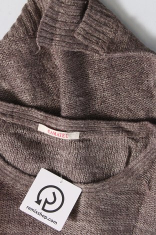 Дамски пуловер Camaieu, Размер M, Цвят Бежов, Цена 4,35 лв.