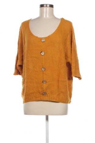 Дамски пуловер Collusion, Размер L, Цвят Жълт, Цена 3,48 лв.