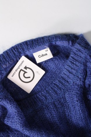 Γυναικείο πουλόβερ Cubus, Μέγεθος XS, Χρώμα Μπλέ, Τιμή 2,15 €