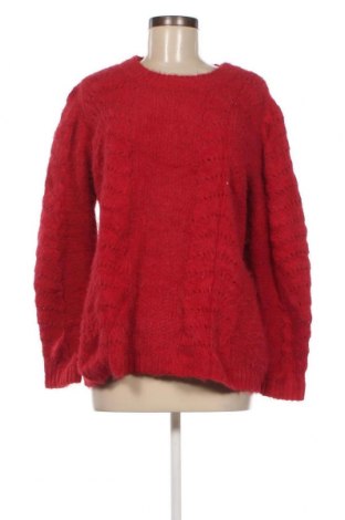 Дамски пуловер Damart, Размер XL, Цвят Червен, Цена 4,35 лв.