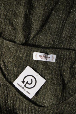 Дамски пуловер Florencia, Размер L, Цвят Зелен, Цена 4,48 лв.