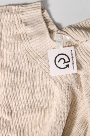 Дамски пуловер H&M, Размер L, Цвят Бежов, Цена 29,00 лв.