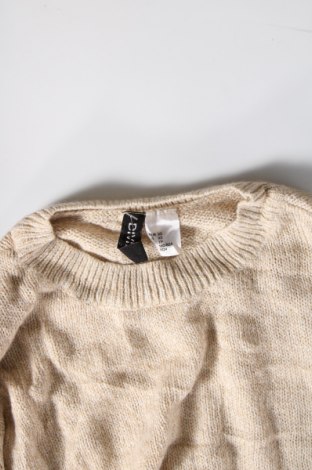Дамски пуловер H&M Divided, Размер XS, Цвят Бежов, Цена 4,35 лв.