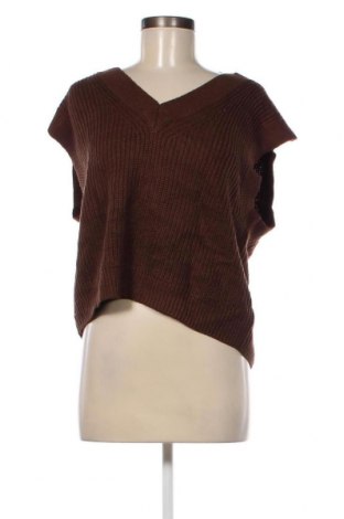 Дамски пуловер H&M Divided, Размер L, Цвят Кафяв, Цена 4,35 лв.