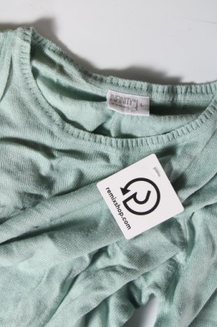Дамски пуловер Infinity Woman, Размер L, Цвят Син, Цена 4,35 лв.