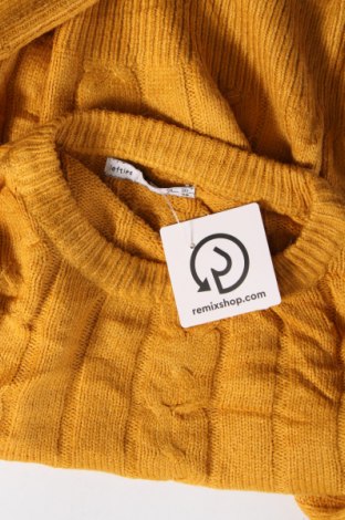 Дамски пуловер Lefties, Размер L, Цвят Жълт, Цена 8,70 лв.
