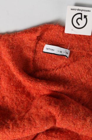 Дамски пуловер Lefties, Размер M, Цвят Оранжев, Цена 8,70 лв.