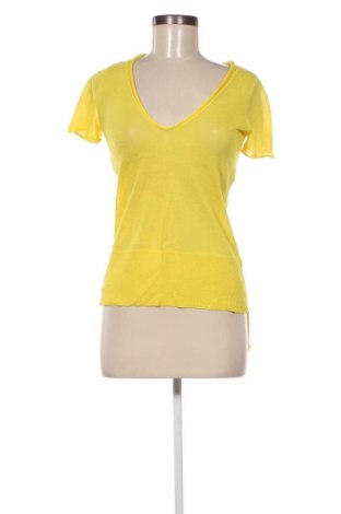 Дамски пуловер Manoukian, Размер S, Цвят Жълт, Цена 7,92 лв.