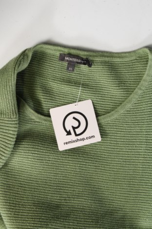 Γυναικείο πουλόβερ Montego, Μέγεθος XS, Χρώμα Πράσινο, Τιμή 7,82 €