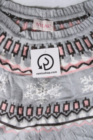 Дамски пуловер NYLAH by Franzi Knuppe, Размер M, Цвят Сив, Цена 15,40 лв.