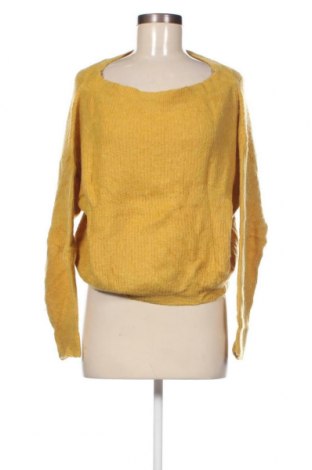 Γυναικείο πουλόβερ Nais, Μέγεθος M, Χρώμα Κίτρινο, Τιμή 2,15 €