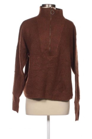 Дамски пуловер Noisy May, Размер L, Цвят Кафяв, Цена 13,34 лв.