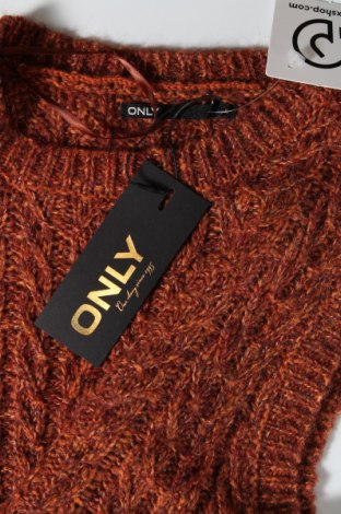 Γυναικείο πουλόβερ ONLY, Μέγεθος S, Χρώμα Πορτοκαλί, Τιμή 7,80 €