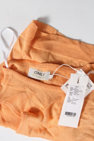 Дамски пуловер ONLY, Размер M, Цвят Оранжев, Цена 7,56 лв.