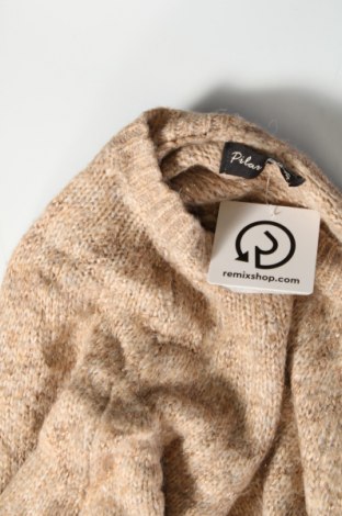 Дамски пуловер Pilar Prieto, Размер L, Цвят Бежов, Цена 4,35 лв.