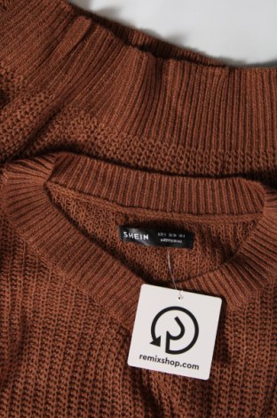 Γυναικείο πουλόβερ SHEIN, Μέγεθος S, Χρώμα Καφέ, Τιμή 4,98 €