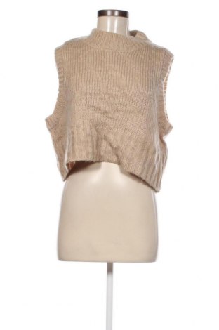 Γυναικείο πουλόβερ VILA, Μέγεθος L, Χρώμα  Μπέζ, Τιμή 2,47 €