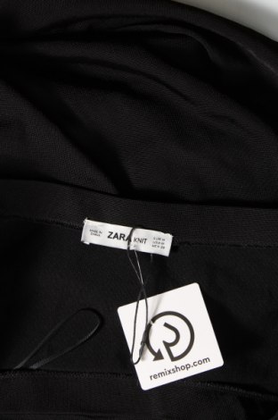 Дамски пуловер Zara Knitwear, Размер M, Цвят Черен, Цена 14,58 лв.