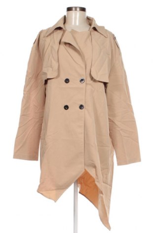 Дамски шлифер SHEIN, Размер XL, Цвят Бежов, Цена 13,20 лв.