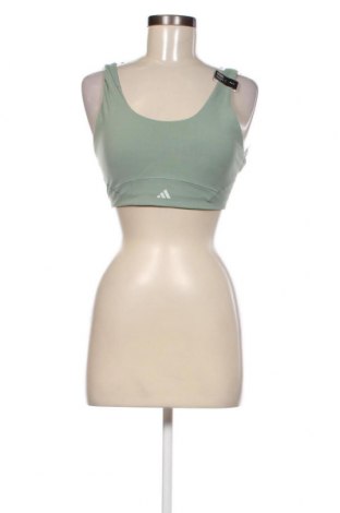 Γυναίκειο αθλητικό τοπ Adidas, Μέγεθος M, Χρώμα Πράσινο, Τιμή 37,11 €