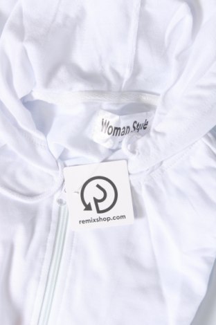 Γυναικείο φούτερ Woman Style, Μέγεθος M, Χρώμα Λευκό, Τιμή 5,61 €