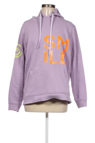 Damen Sweatshirt Zwillingsherz, Größe S, Farbe Lila, Preis 44,85 €