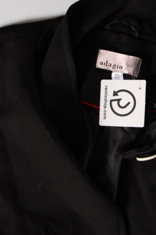 Дамско палто Adagio, Размер L, Цвят Черен, Цена 10,70 лв.