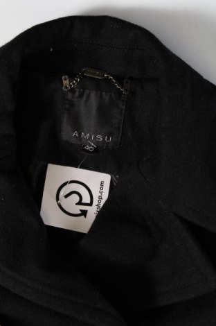 Дамско палто Amisu, Размер L, Цвят Черен, Цена 16,05 лв.
