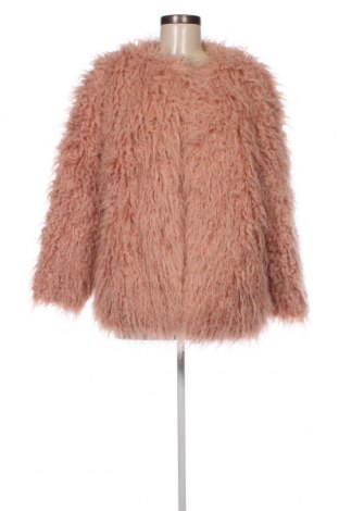 Дамско палто H&M, Размер L, Цвят Розов, Цена 82,56 лв.