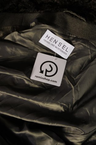 Γυναικείο παλτό Hensel Und Mortensen, Μέγεθος M, Χρώμα Πράσινο, Τιμή 21,53 €