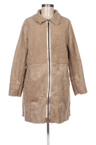Γυναικείο παλτό Laura Torelli, Μέγεθος M, Χρώμα  Μπέζ, Τιμή 23,17 €