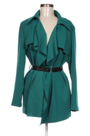 Дамско палто Rinascimento, Размер XL, Цвят Зелен, Цена 74,75 лв.