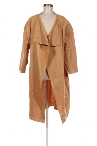 Дамско палто SHEIN, Размер XXL, Цвят Бежов, Цена 18,54 лв.