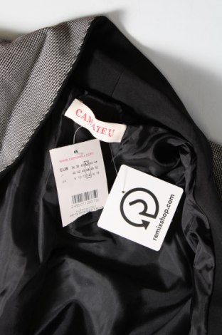 Γυναικείο σακάκι Camaieu, Μέγεθος L, Χρώμα Γκρί, Τιμή 26,34 €
