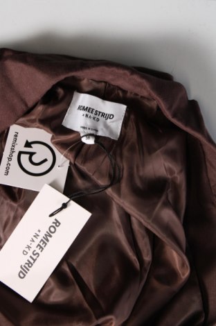 Γυναικείο σακάκι NA-KD, Μέγεθος M, Χρώμα Καφέ, Τιμή 66,49 €