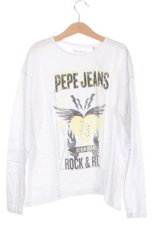 Παιδική μπλούζα Pepe Jeans, Μέγεθος 10-11y/ 146-152 εκ., Χρώμα Λευκό, Τιμή 51,03 €