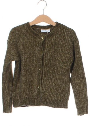 Dziecięcy kardigan Name It, Rozmiar 4-5y/ 110-116 cm, Kolor Zielony, Cena 33,26 zł