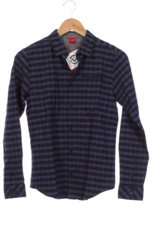 Παιδικό πουκάμισο S.Oliver, Μέγεθος 13-14y/ 164-168 εκ., Χρώμα Μπλέ, Τιμή 35,57 €