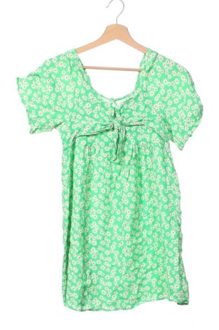 Детска рокля Zara, Размер 13-14y/ 164-168 см, Цвят Зелен, Цена 4,80 лв.
