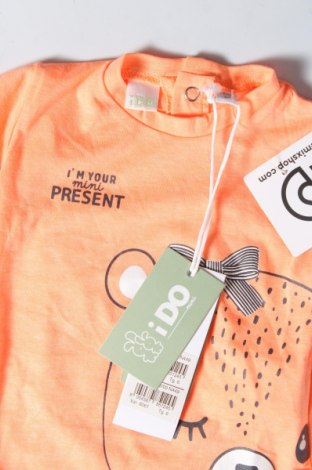 Kinder T-Shirt iDO, Größe 3-6m/ 62-68 cm, Farbe Orange, Preis 4,02 €