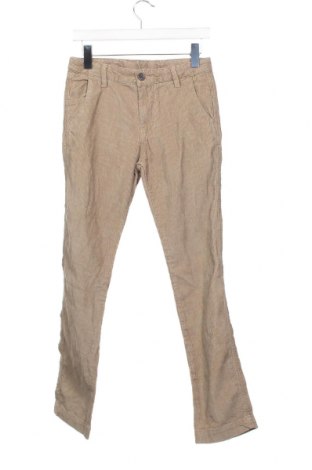 Pantaloni de catifea reiată, pentru copii Zara Kids, Mărime 11-12y/ 152-158 cm, Culoare Bej, Preț 18,42 Lei