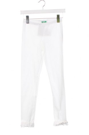 Gyerek leggings United Colors Of Benetton, Méret 12-13y / 158-164 cm, Szín Fehér, Ár 2 391 Ft