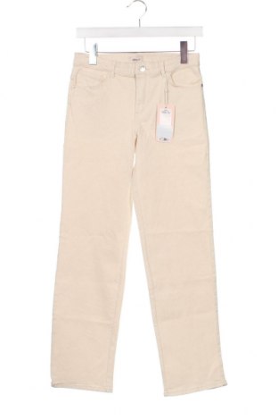 Детски панталон ONLY, Размер 12-13y/ 158-164 см, Цвят Екрю, Цена 16,52 лв.