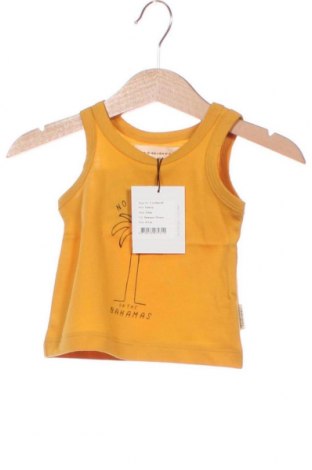 Μπλουζάκι αμάνικο παιδικό, Μέγεθος 1-2m/ 50-56 εκ., Χρώμα Κίτρινο, Τιμή 2,41 €