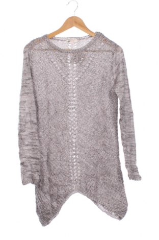Детски пуловер H&M, Размер 14-15y/ 168-170 см, Цвят Сив, Цена 4,56 лв.