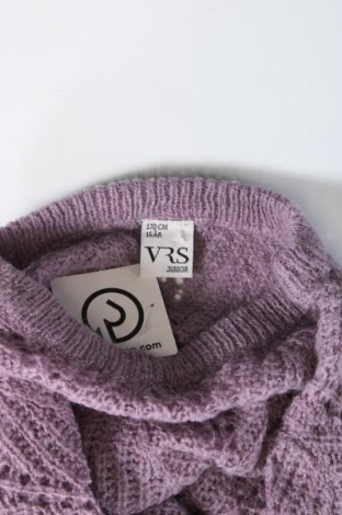 Детски пуловер VRS  Kids, Размер 14-15y/ 168-170 см, Цвят Лилав, Цена 10,20 лв.