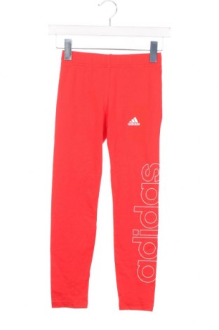 Kinder Sportleggings Adidas, Größe 9-10y/ 140-146 cm, Farbe Rot, Preis 26,27 €