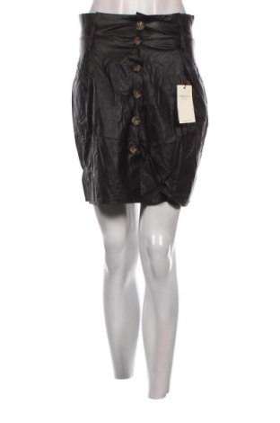 Δερμάτινη φούστα Piazza Italia, Μέγεθος S, Χρώμα Μαύρο, Τιμή 23,71 €