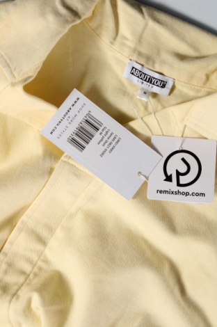 Мъжка риза About You, Размер M, Цвят Жълт, Цена 54,00 лв.
