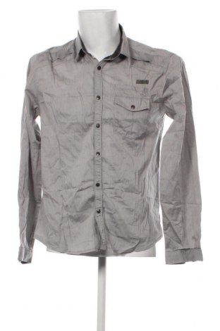 Herrenhemd Jack & Jones, Größe L, Farbe Grau, Preis 16,70 €
